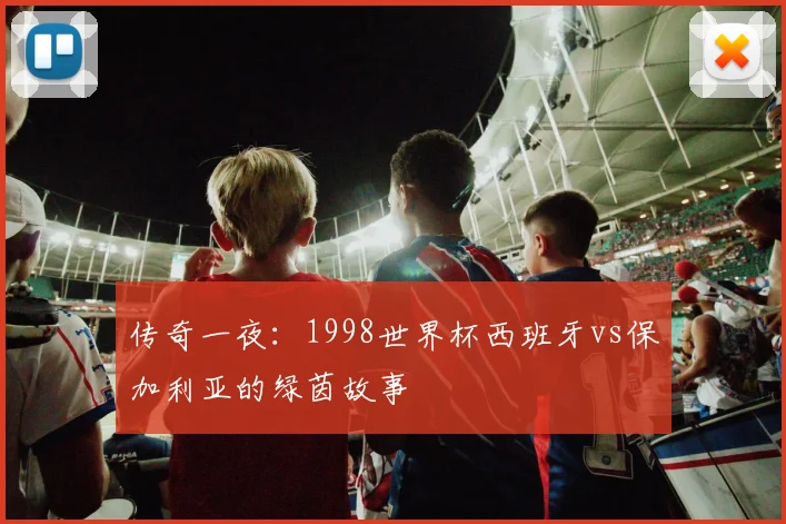 传奇一夜：1998世界杯西班牙vs保加利亚的绿茵故事